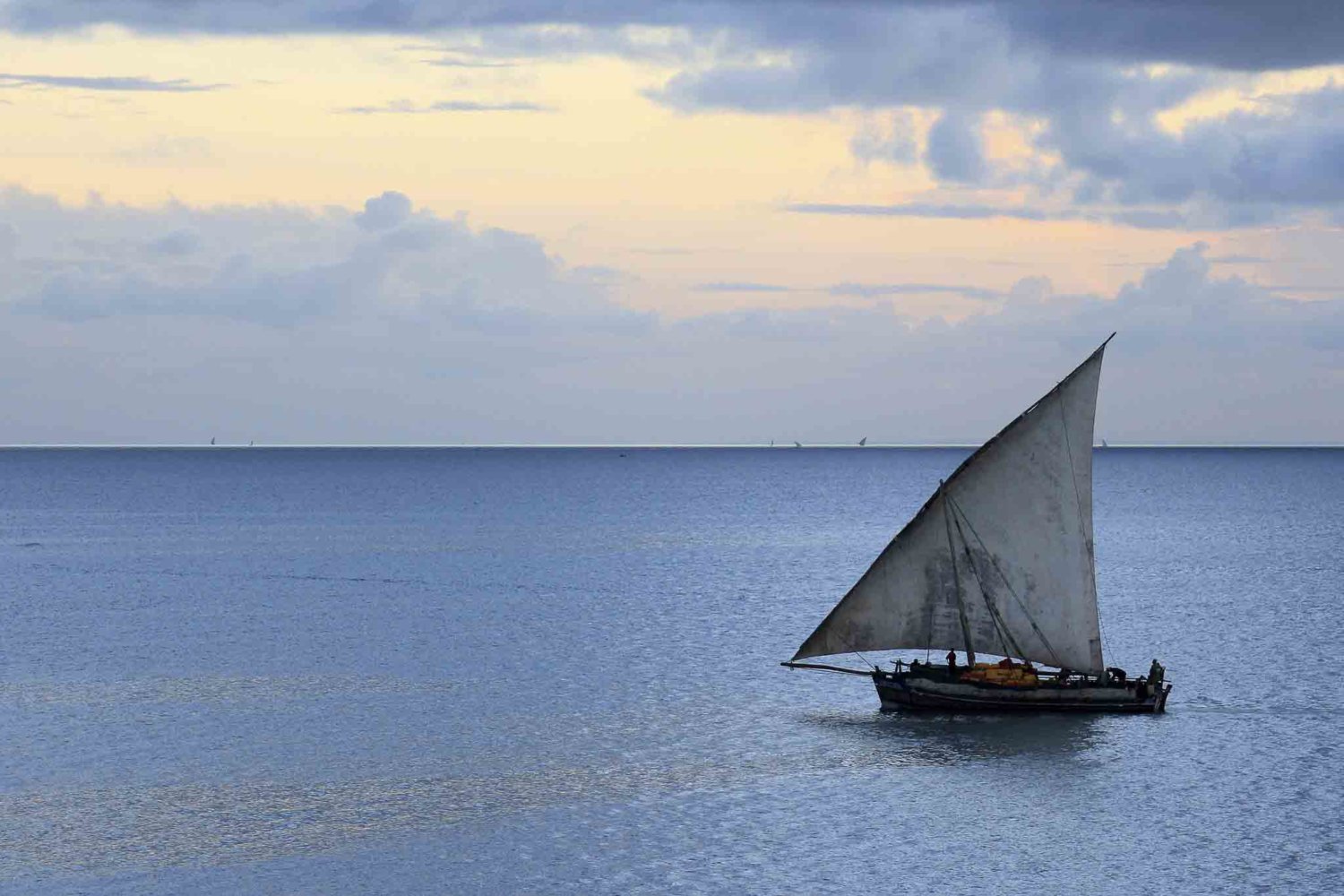 Dhow Boat Sunset Cruise Zanzibar Tanzania
