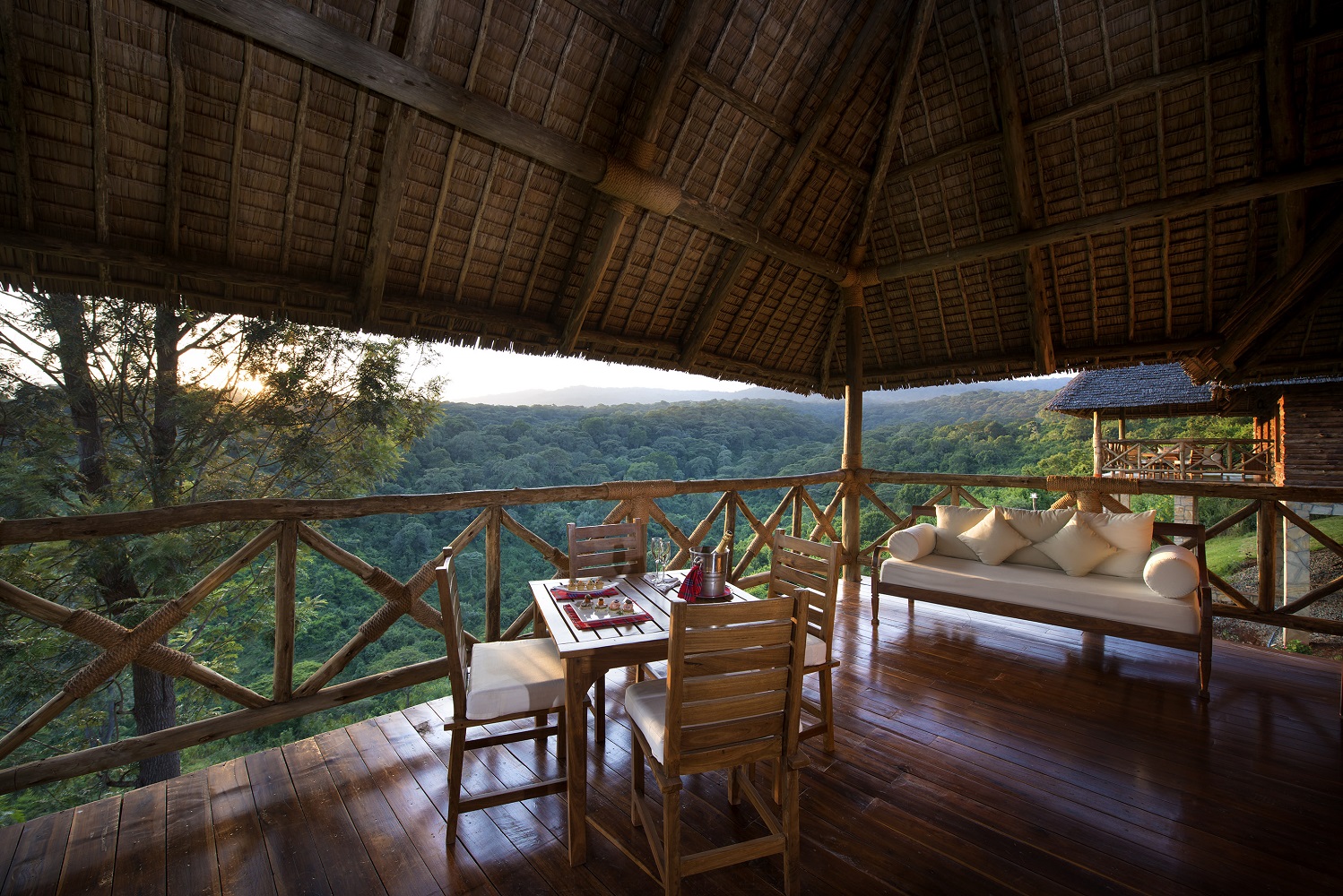 Neptune Ngorongoro Luxury Lodge accommodation in Karatu area, near Ngorongoro entrance — Tartaruga Safaris