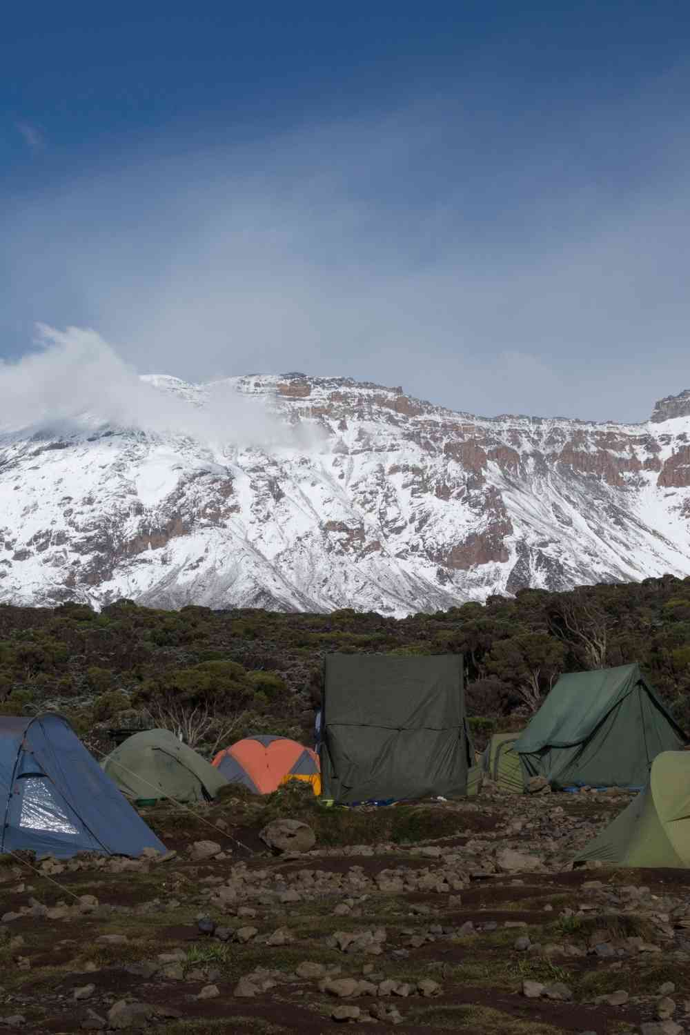 Kilimanjaro Machame Route Barafu Camp