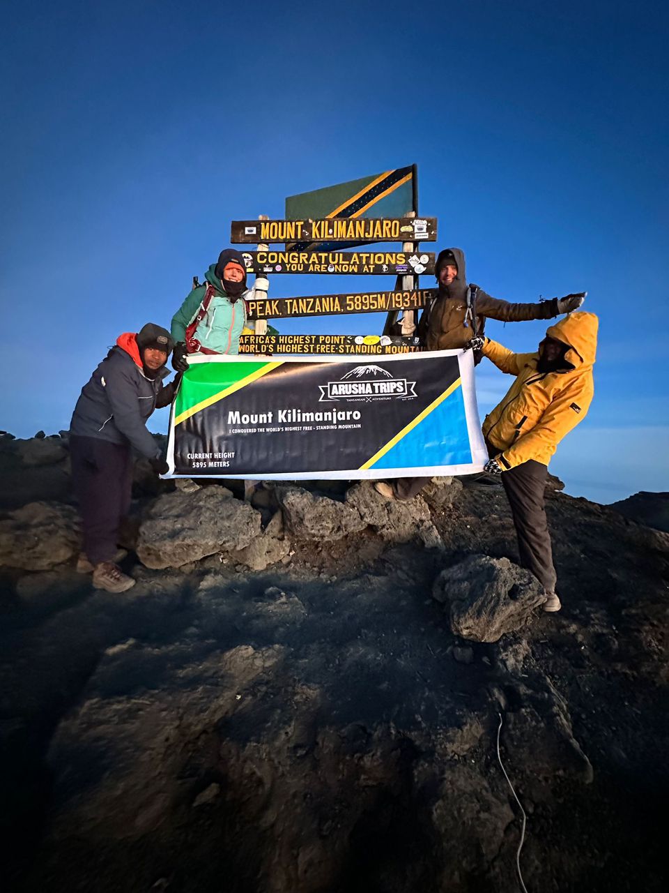 Marangu Route, Uhuru Peak Kilimanjaro